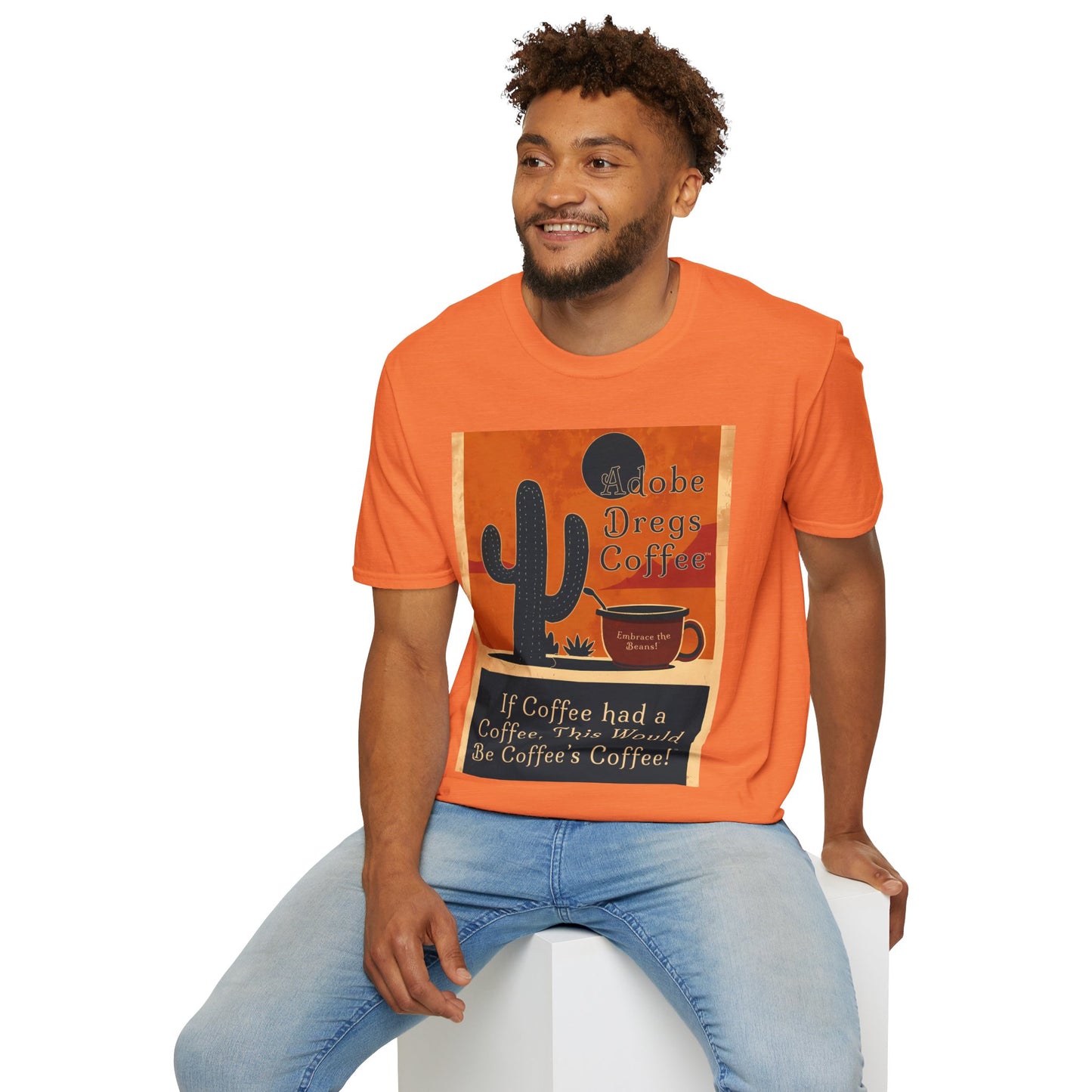 "Cacti & A'Cuppa" - Unisex Softstyle T-Shirt