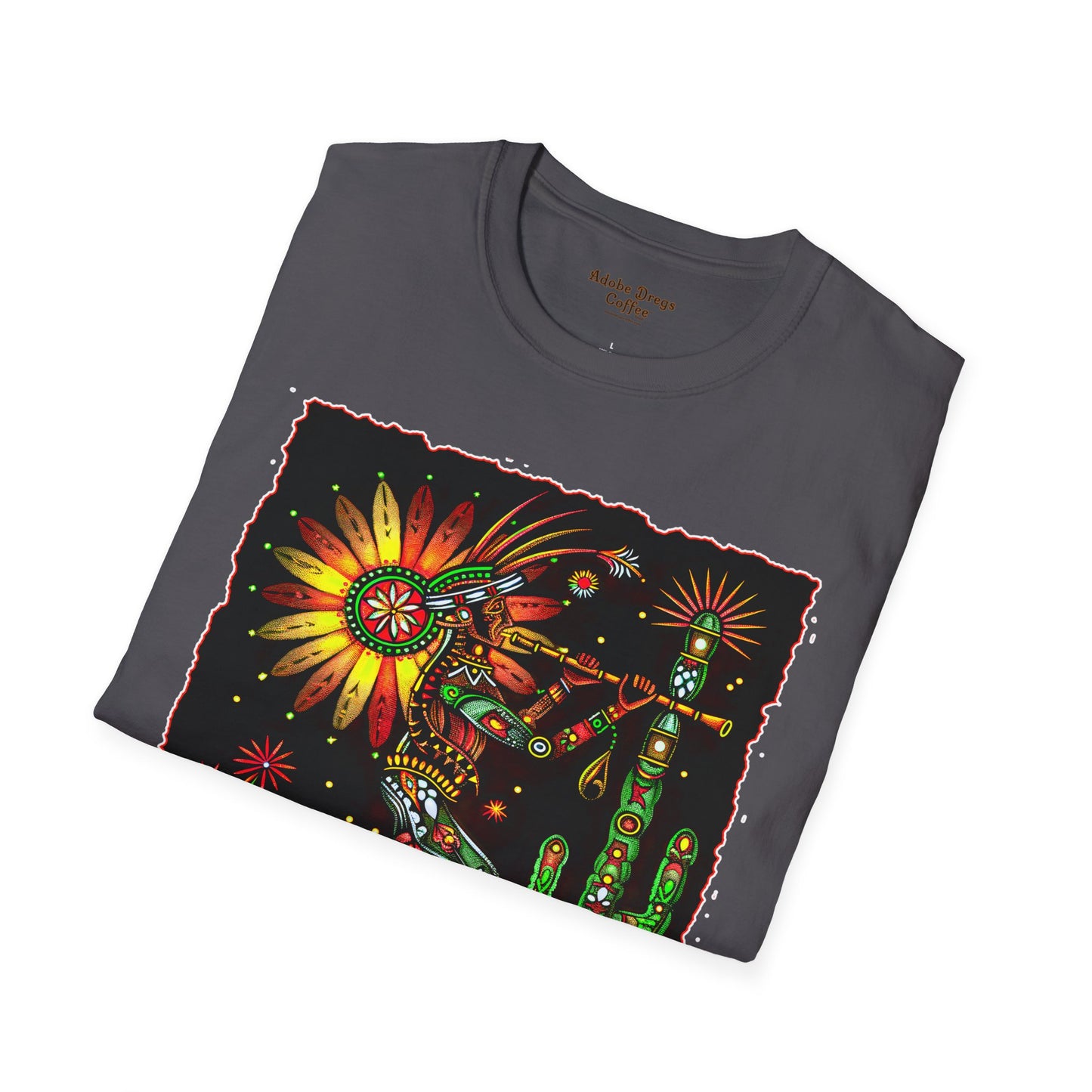 "Totem" Unisex Softstyle T-Shirt from Adobe Dregs Coffee Stash™