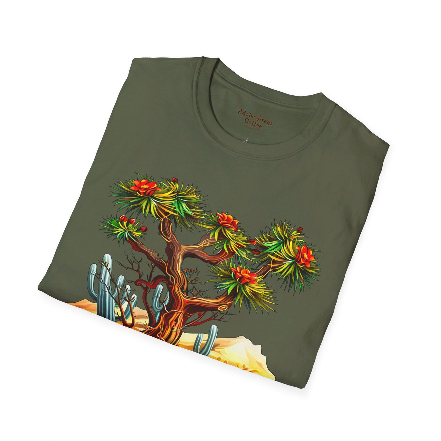 "Josh U-A-Tree" Unisex Softstyle T-Shirt from Adobe Dregs Coffee Stash™