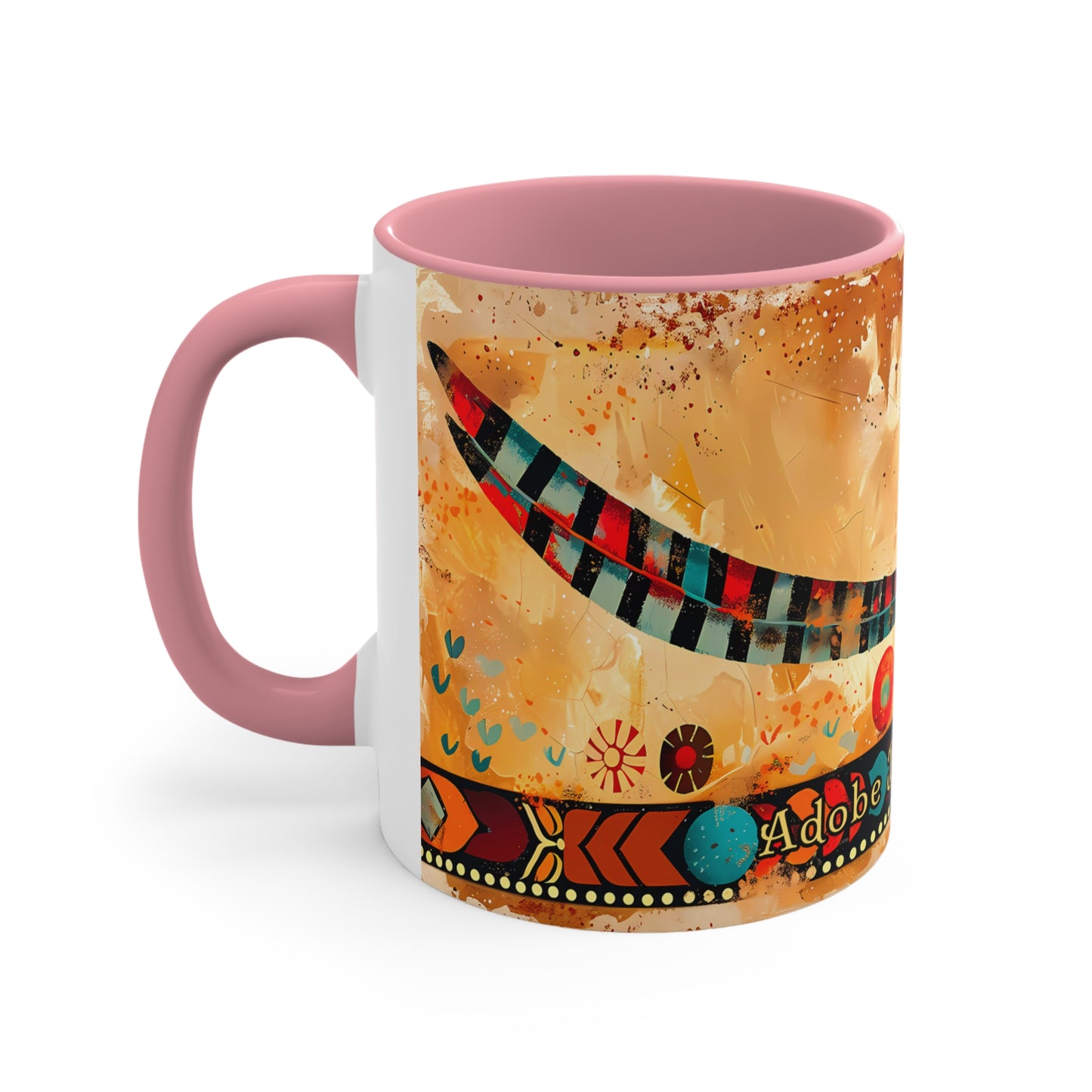 Pájaro Correcaminos Accent Coffee Mug, 11oz from Adobe Dregs Coffee