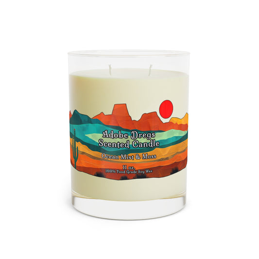 Adobe Dregs™ Ocean Mist & Moss Scented Candle - Full Glass, 11oz