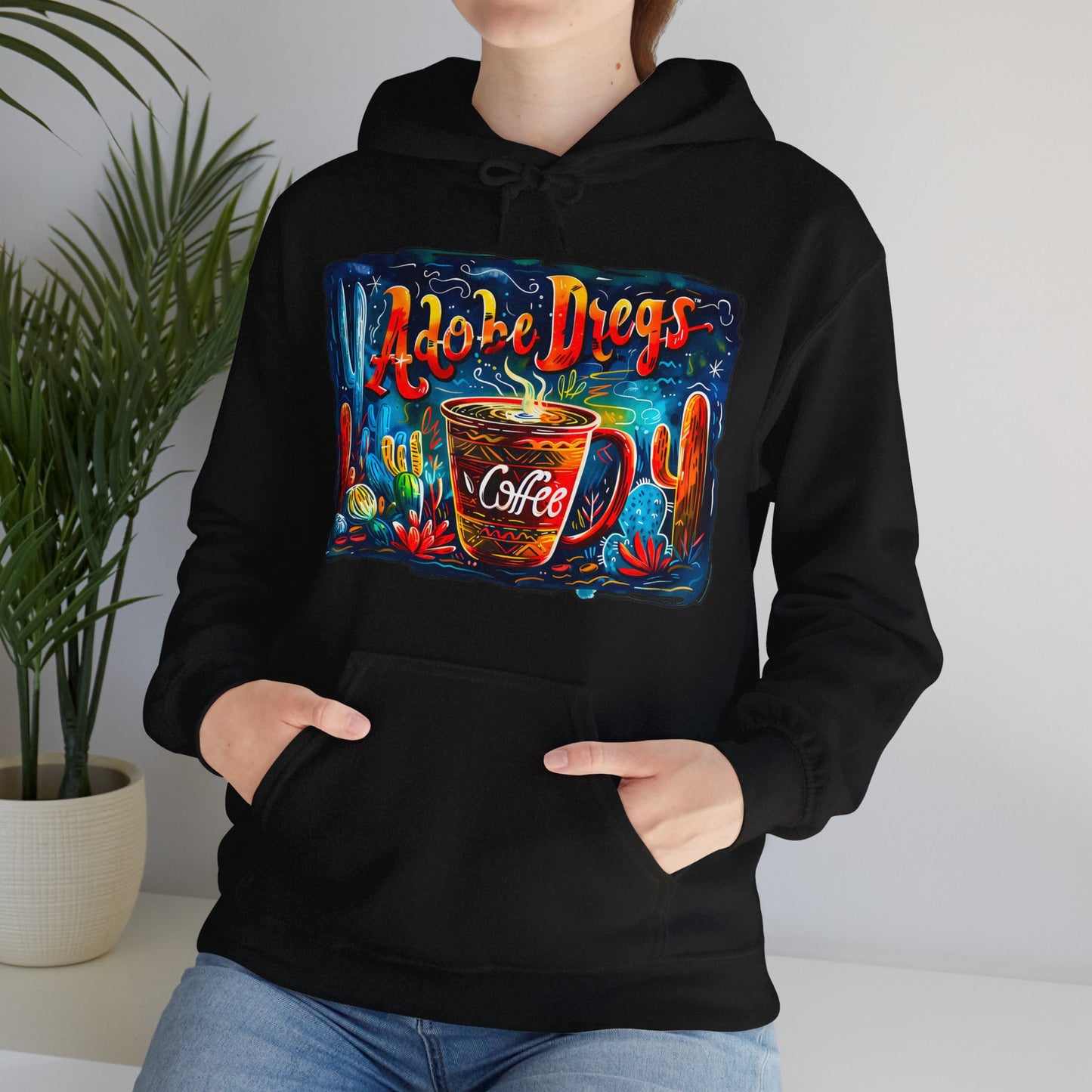 "Desert Morning Mmmm..." - Unisex Heavy Blend™ Hooded Sweatshirt