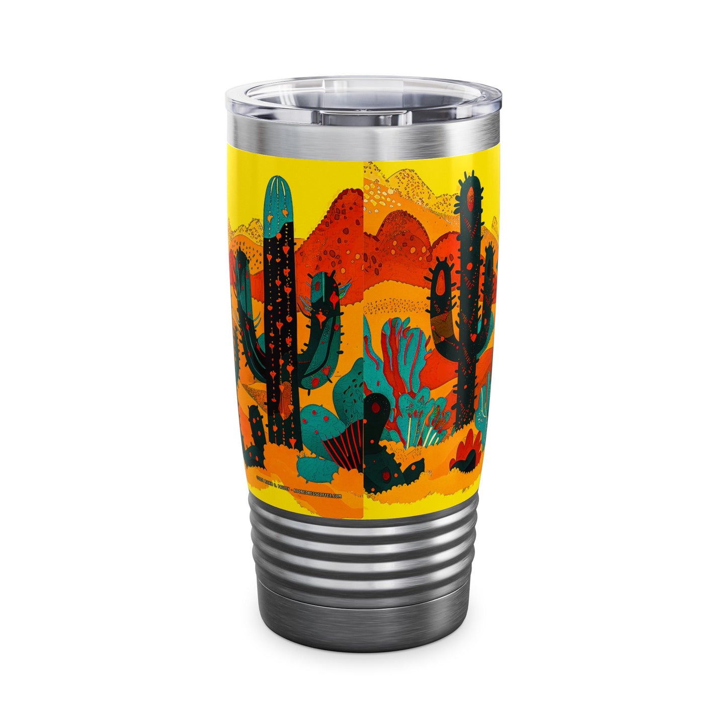 Desert Fantasy from Adobe Dregs Coffee: Ringneck Tumbler, 20oz