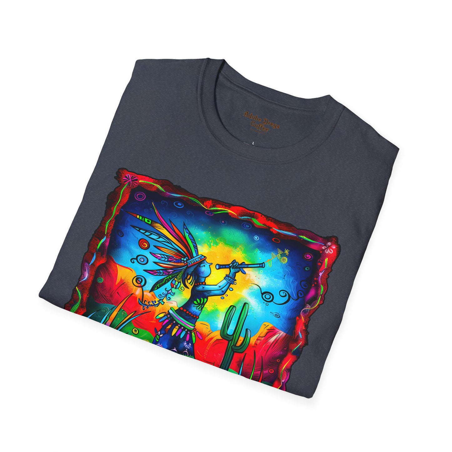 "Reverence" Unisex Softstyle T-Shirt from Adobe Dregs Coffee Stash™