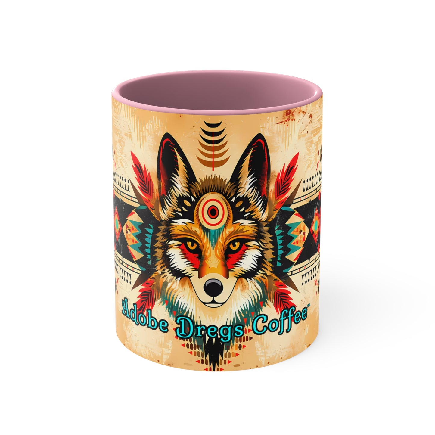 Song of the Wolf Accent Coffee Mug, 11oz from Adobe Dregs Coffee