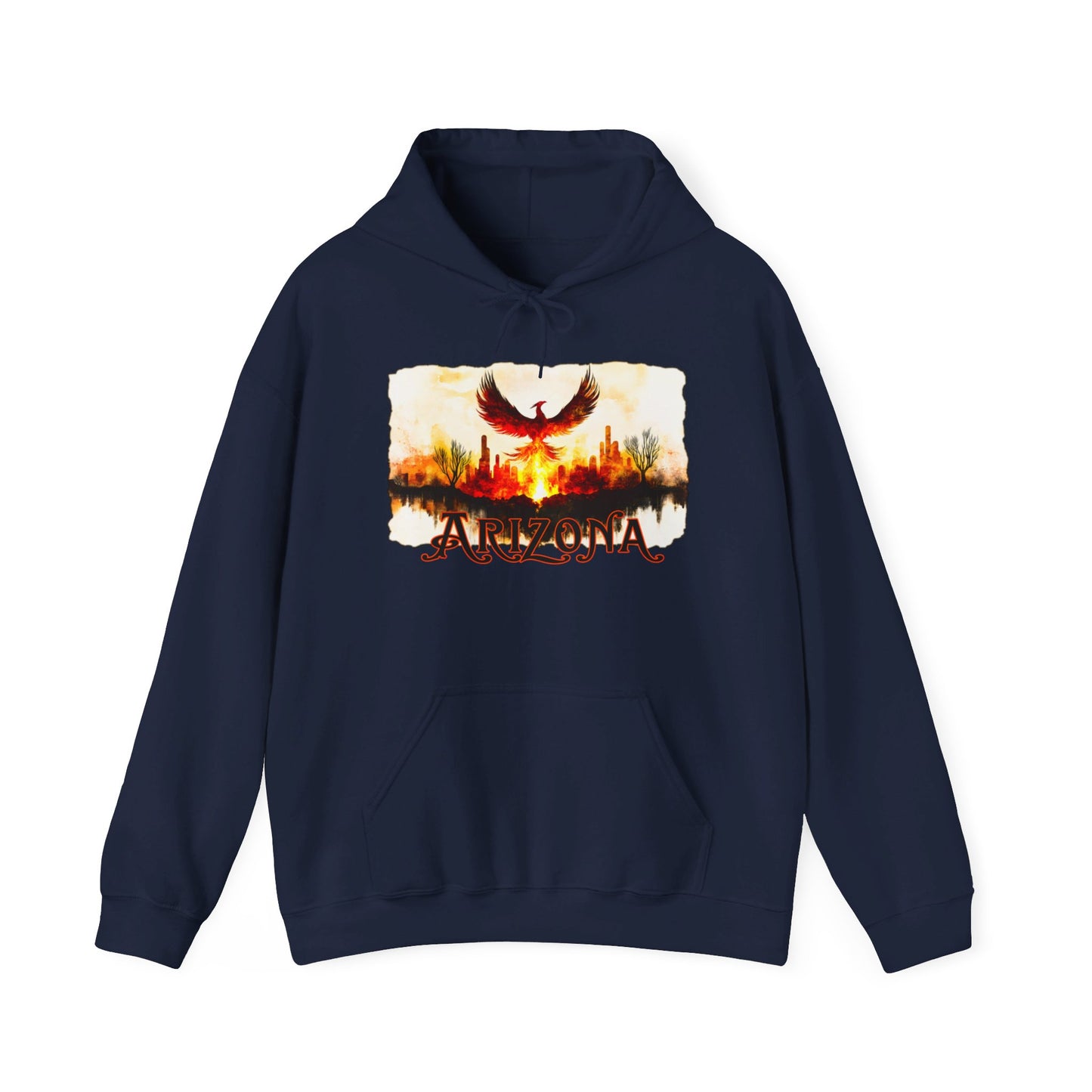 "Aloft" Unisex Heavy Blend™ Hooded Sweatshirt