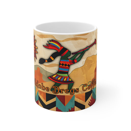 "Windsong" 11oz Coffee Mug, from Adobe Dregs Coffee Stash™