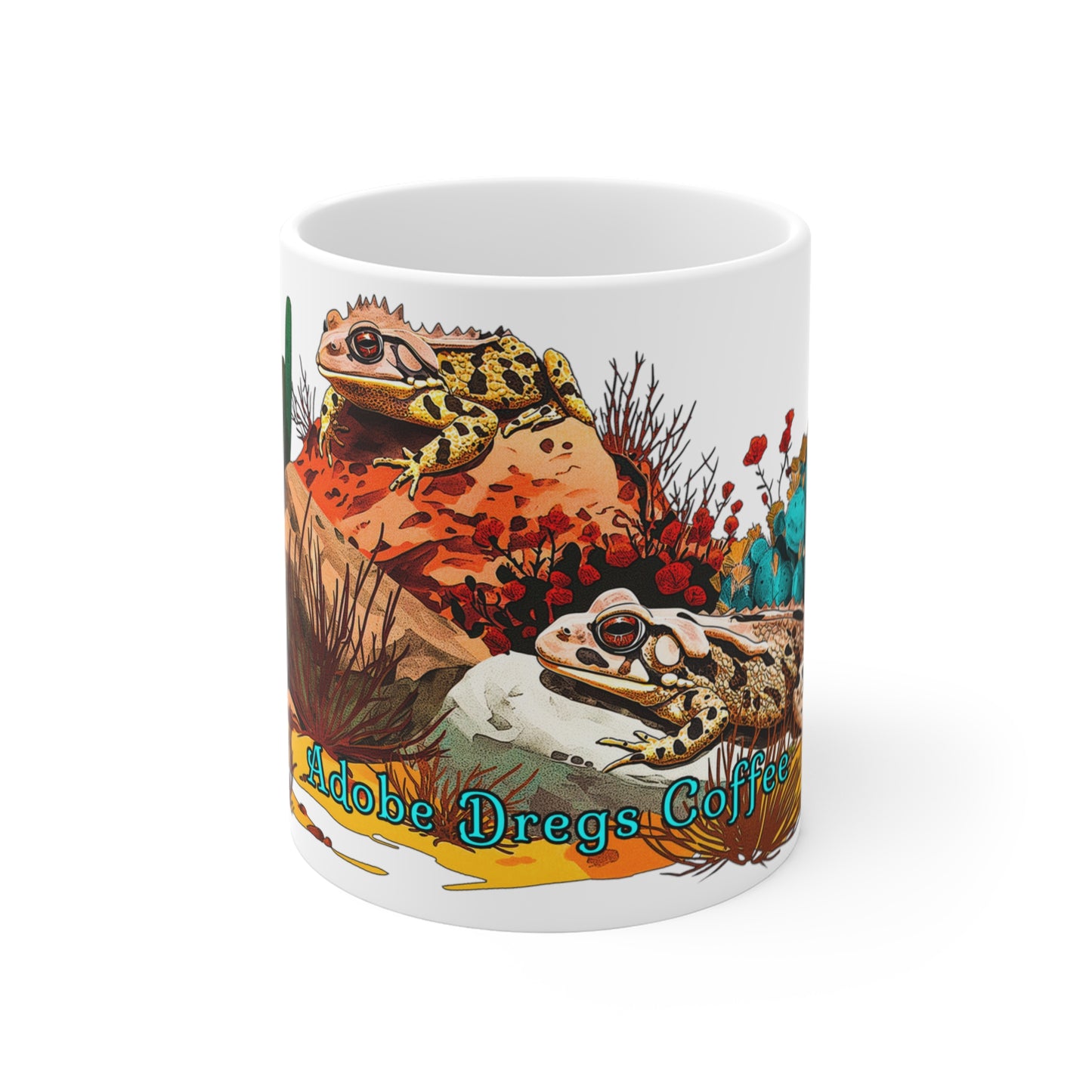 "Toadsters" 11oz Coffee Mug, from Adobe Dregs Coffee Stash™