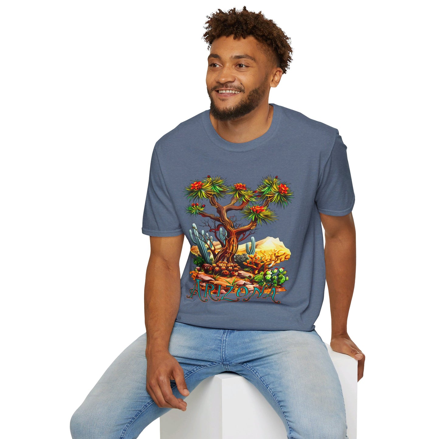 "Josh U-A-Tree" Unisex Softstyle T-Shirt from Adobe Dregs Coffee Stash™