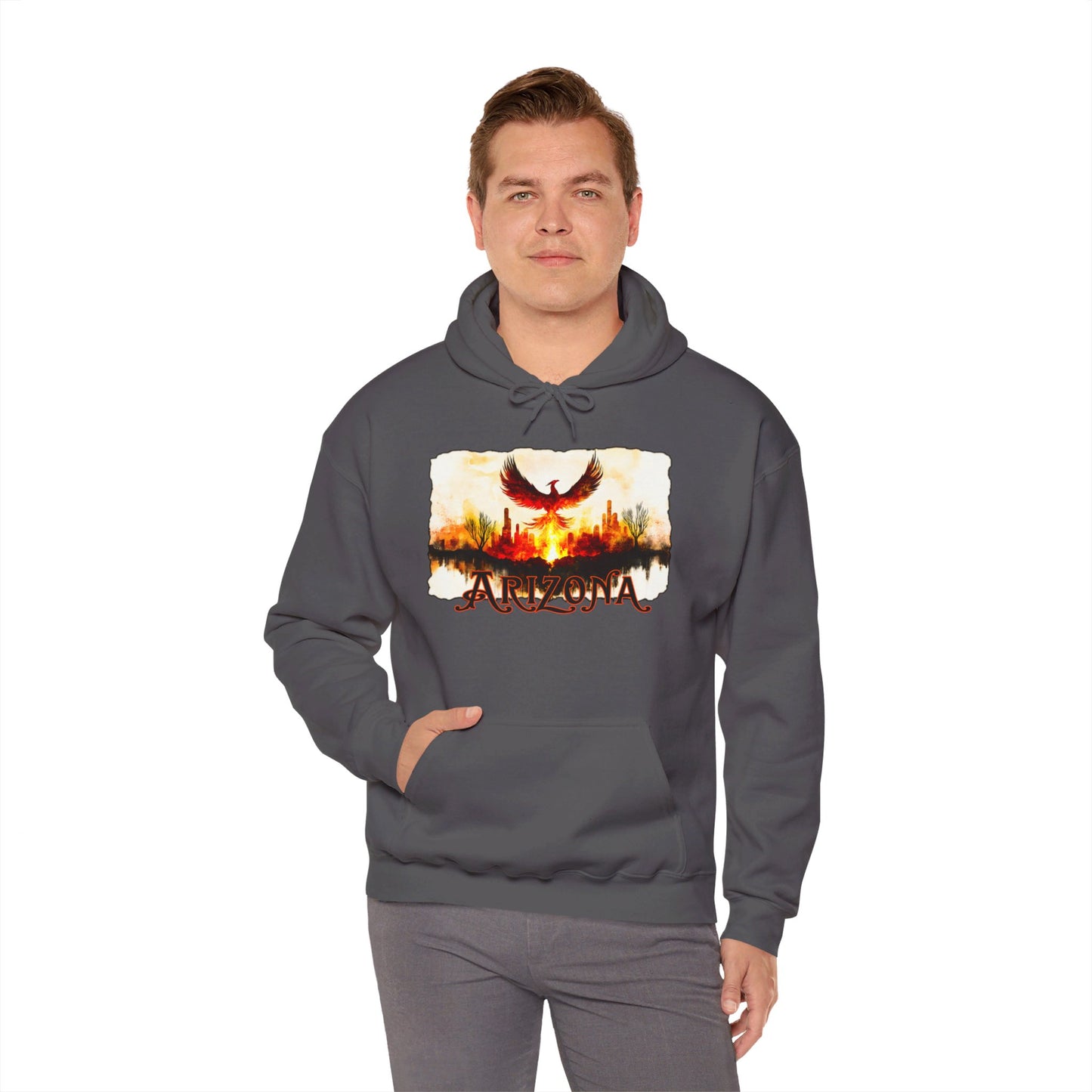 "Aloft" Unisex Heavy Blend™ Hooded Sweatshirt