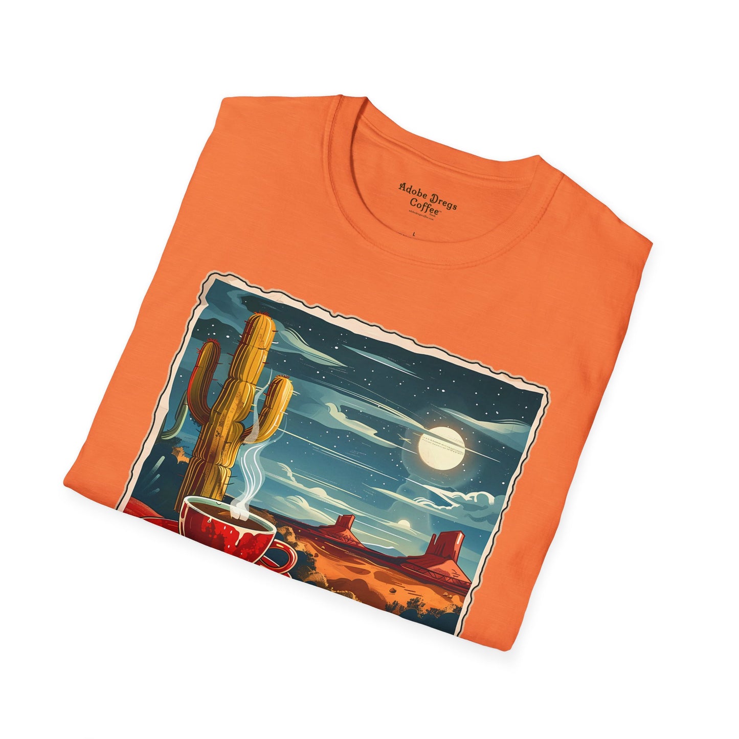 "Java Moon" - Unisex Softstyle T-Shirt