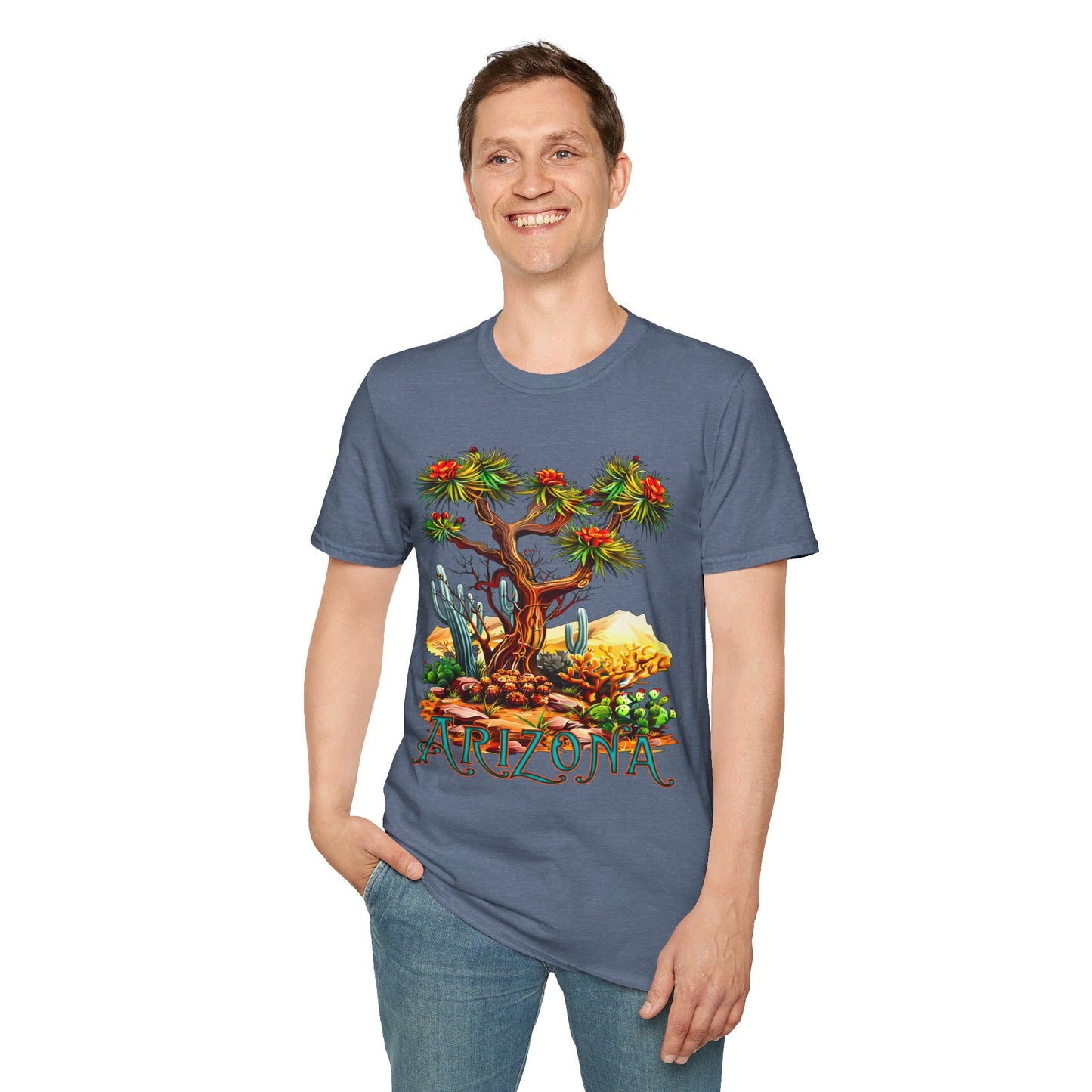 "Josh U-A-Tree" Unisex Softstyle T-Shirt from Adobe Dregs Coffee Stash™