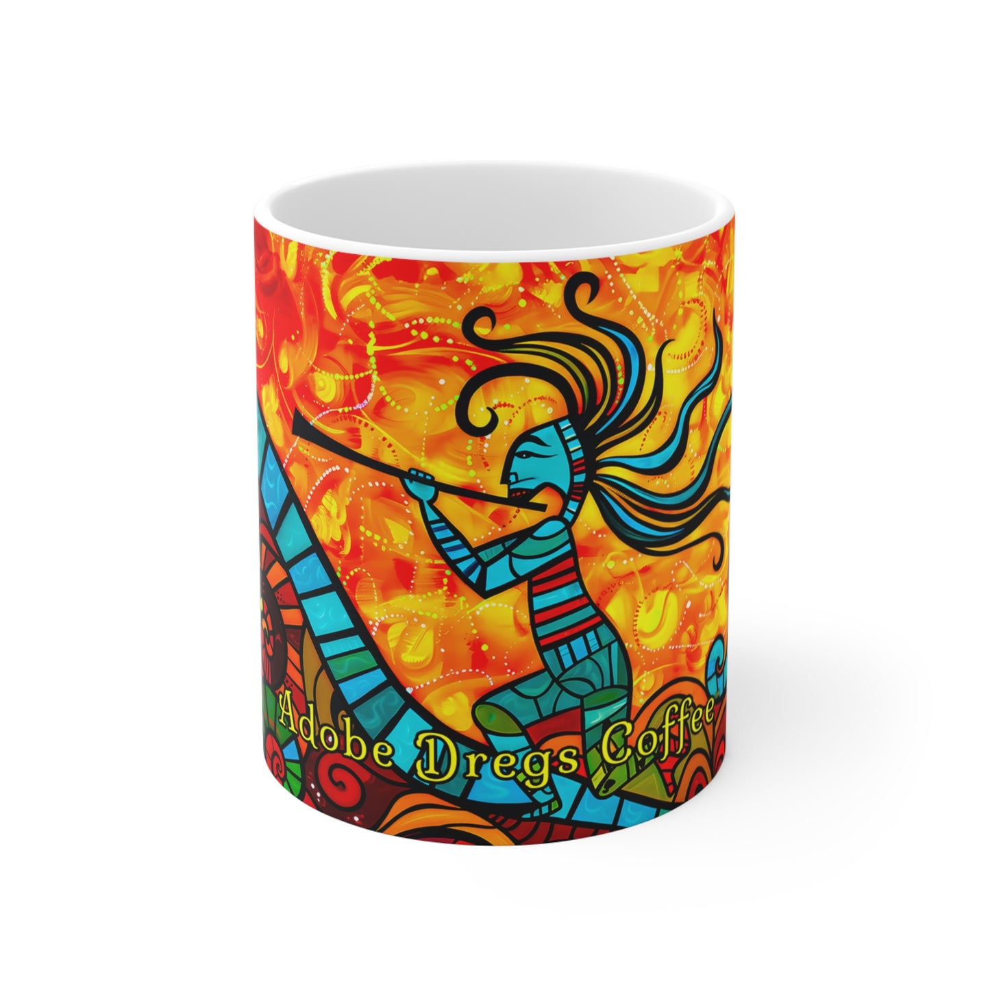 "Kooko" 11oz Coffee Mug, from Adobe Dregs Coffee Stash™