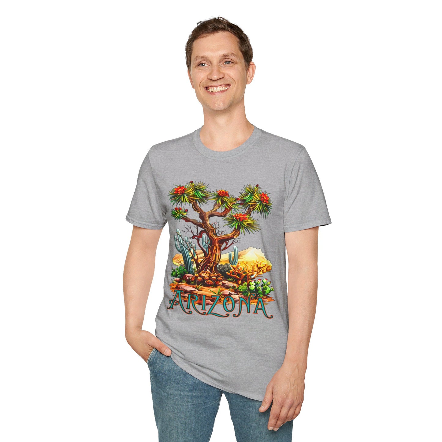 "Josh U-A-Tree" Unisex Softstyle T-Shirt from Adobe Dregs Coffee Stash™