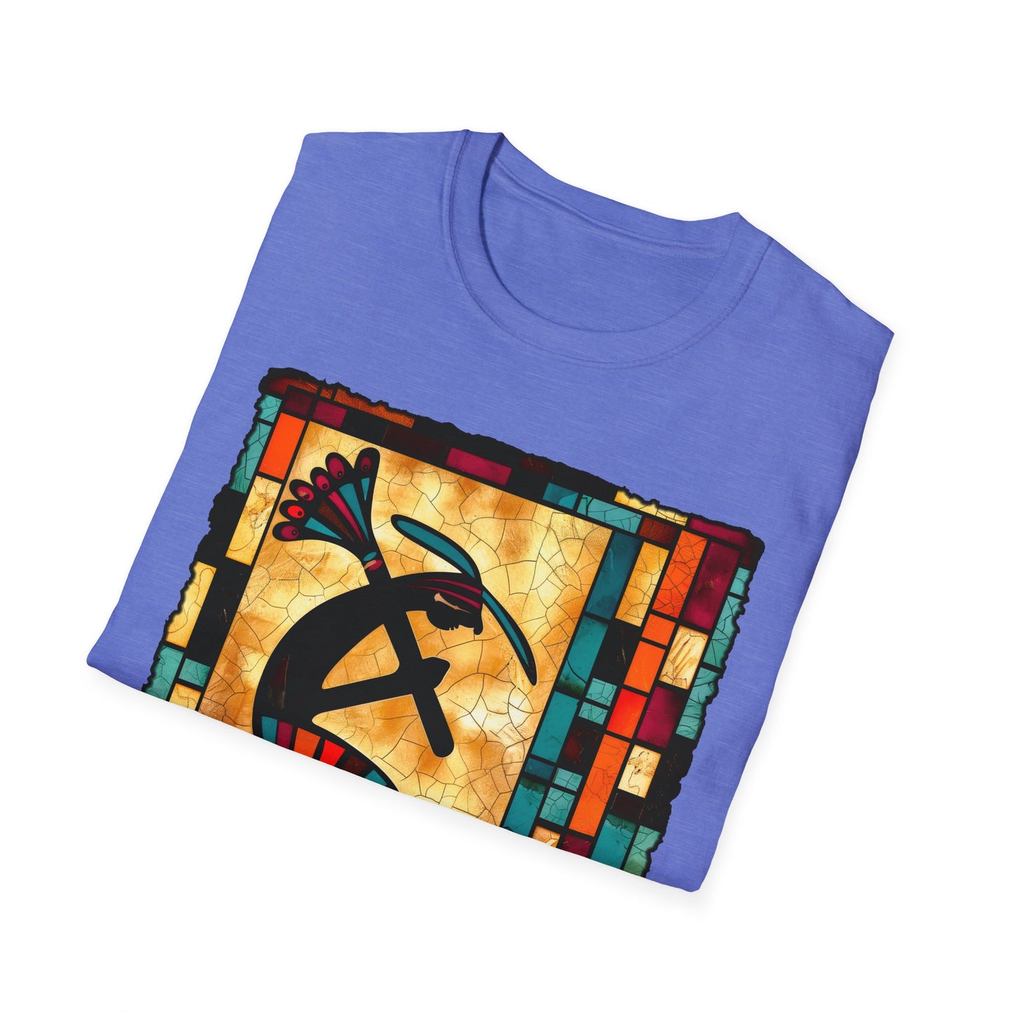 "Bricks & Mortar" Unisex Softstyle T-Shirt from Adobe Dregs Coffee Stash™