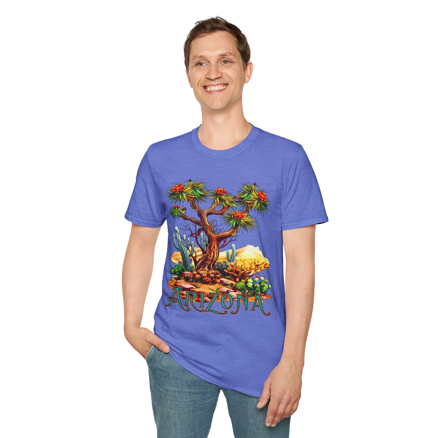 "Josh U-A-Tree" Unisex Softstyle T-Shirt from Adobe Dregs Coffee Stash™