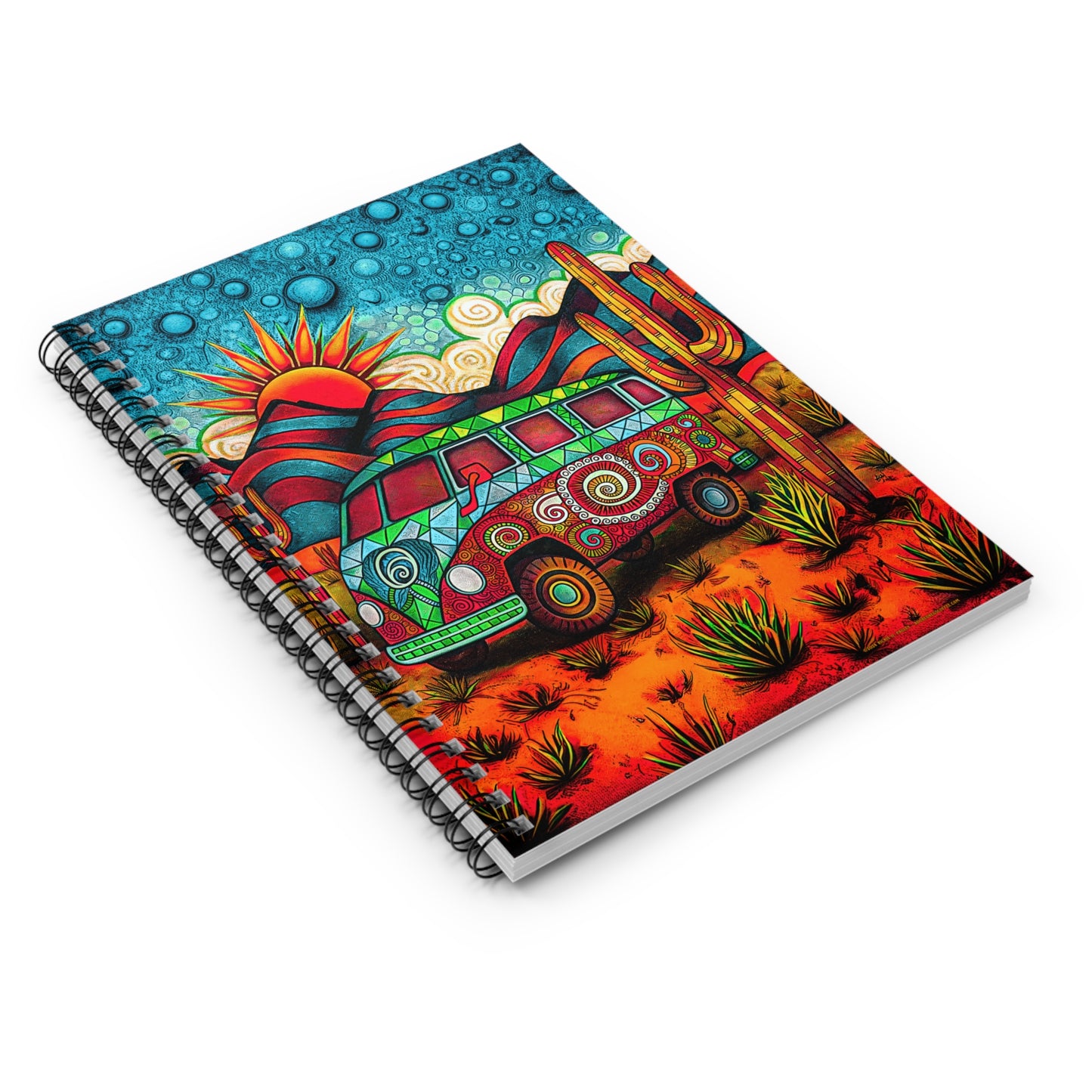 "Blending In" A Journal & Spiral Notebook - Ruled Line From Adobe Dregs Coffee Stash™